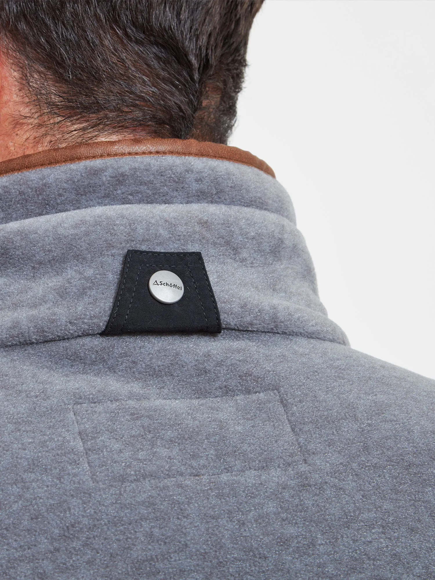 Oakham Fleece Gilet                             Pewter