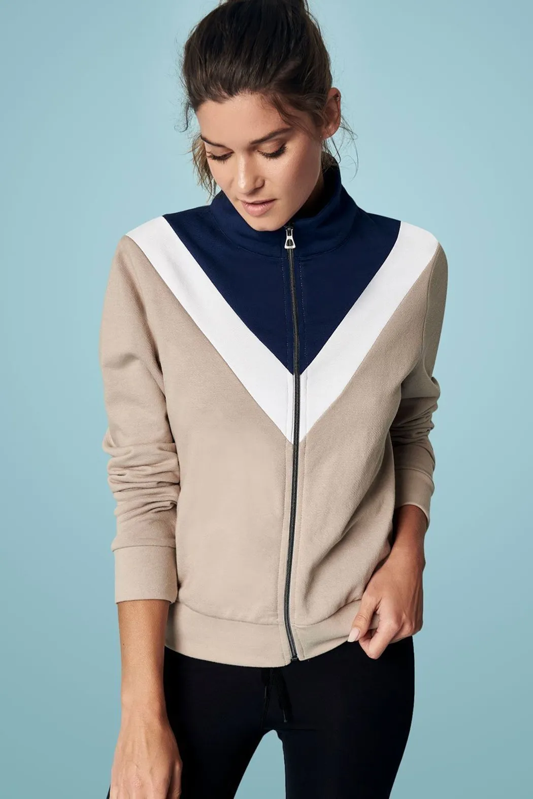 Off Duty Chevron Jacket