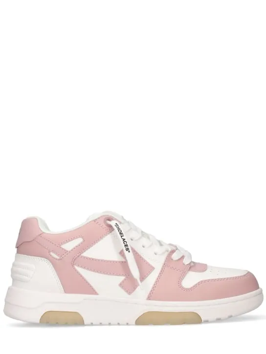 Off-White   30mm Out of Office leather sneakers 