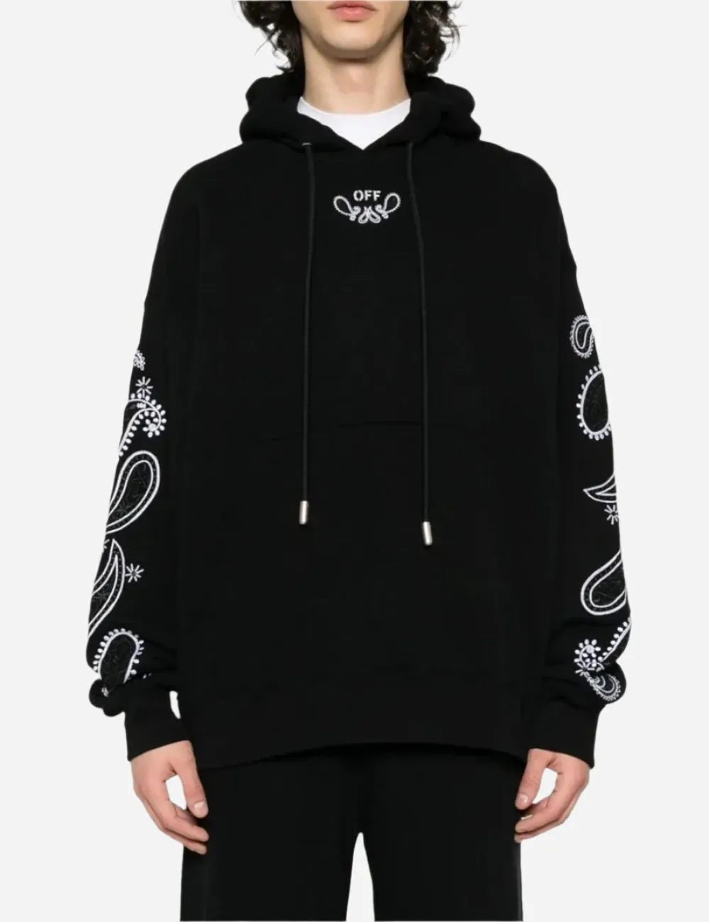 OFF WHITE BANDANA ARR SKATE HOODIE