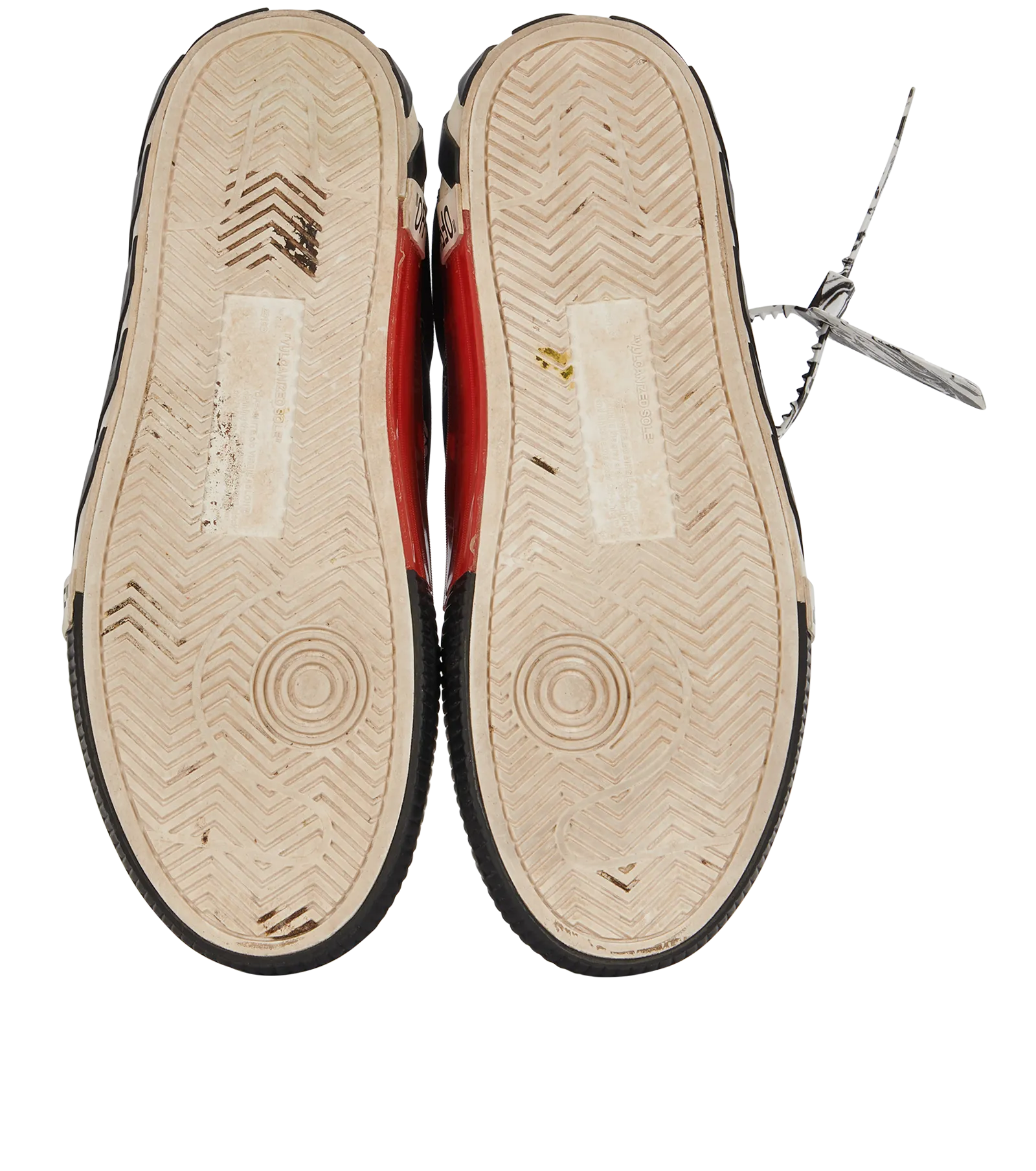 Off-White Low Top Vulcanized Trainers