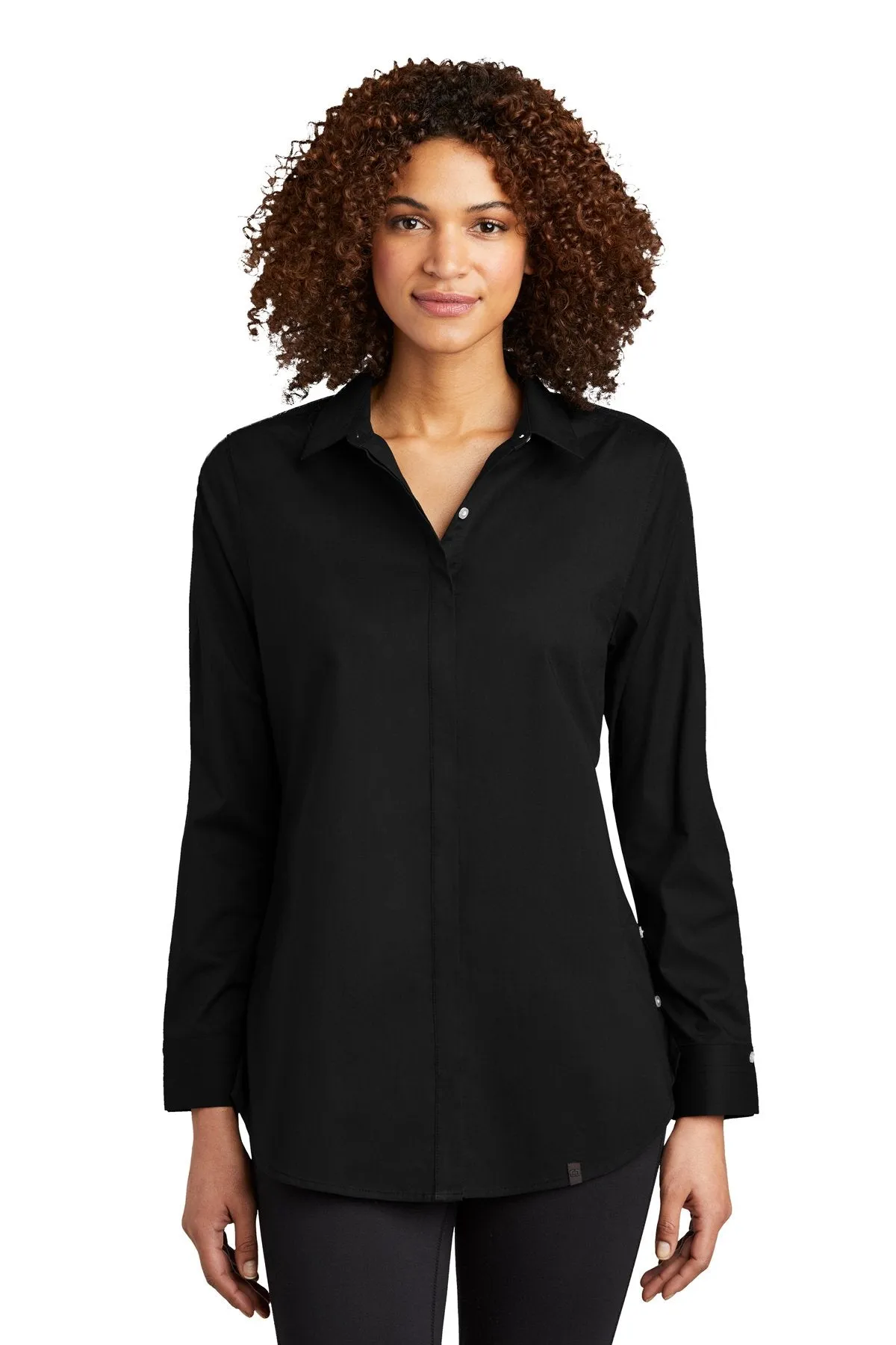 OGIO Ladies Commuter Woven Tunic LOG1002 Blacktop