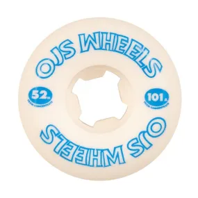 OJ Wheels From Concentrate Hardline Skateboard Wheels 101a White 52mm