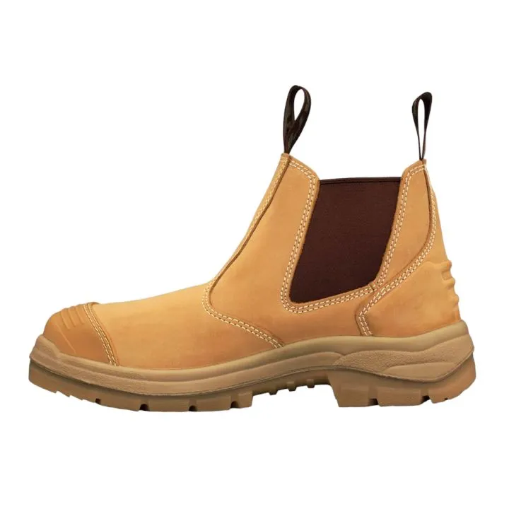 Oliver 55-322 Elastic Sided Safety Boot Wheat