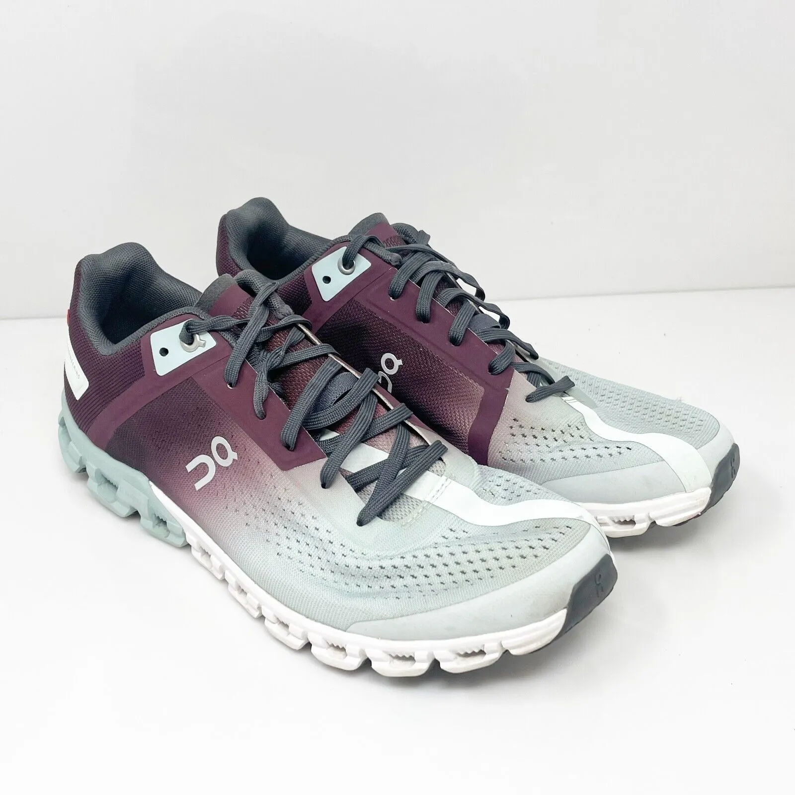 On Womens Cloudflow Blue Running Shoes Sneakers Size 9.5
