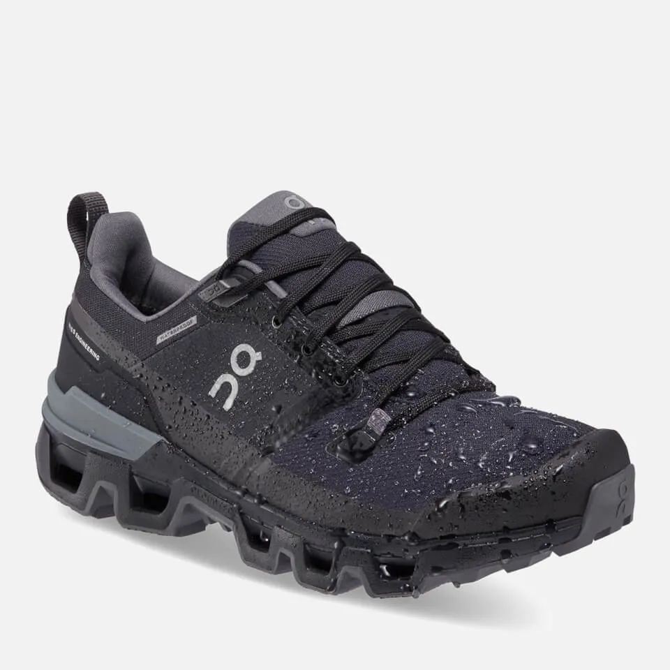 ON Women's Cloudwander Waterproof Mesh Trainers - UK 3 | Coggles