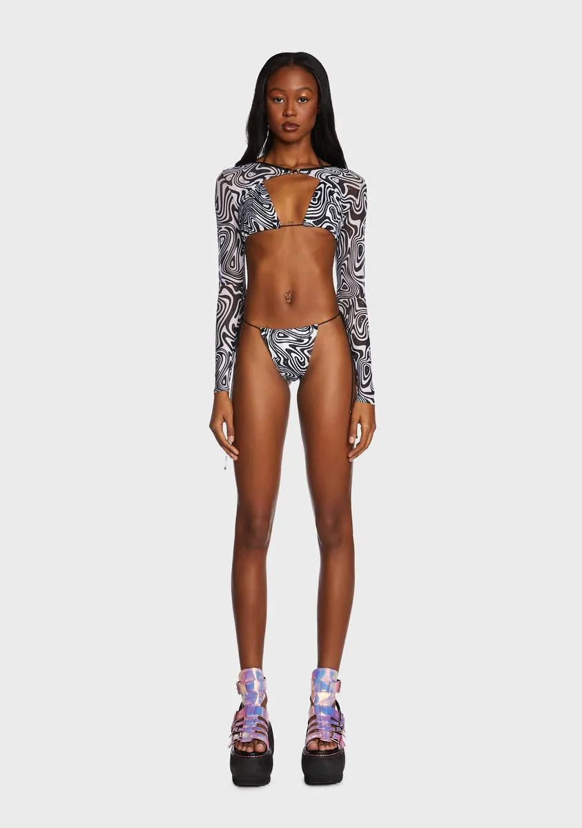 Optical Faces Bikini Set-