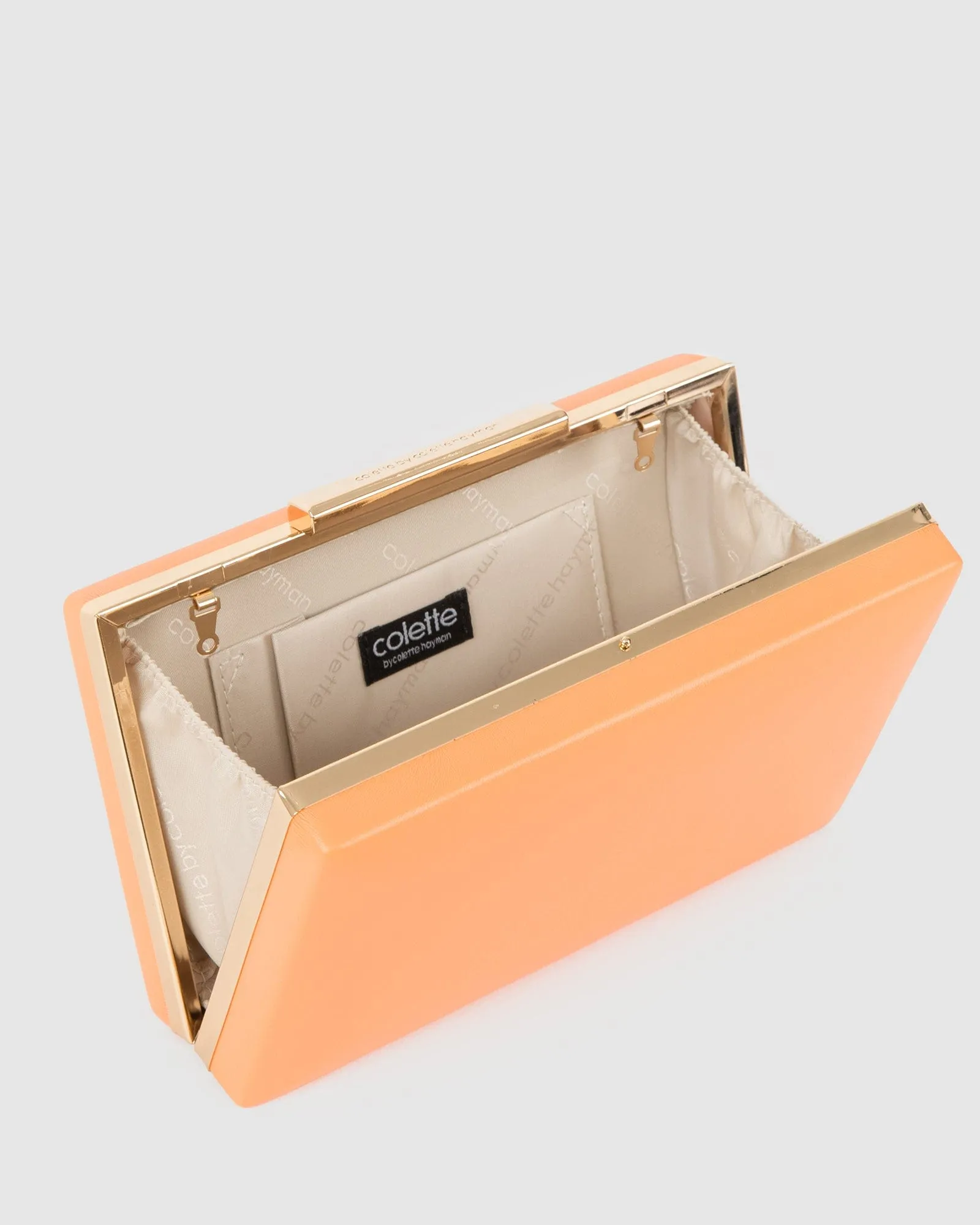 Orange Jaimi Clutch Bag