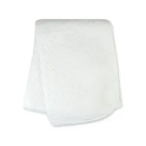Organic Cotton Matelassé Receiving Blanket