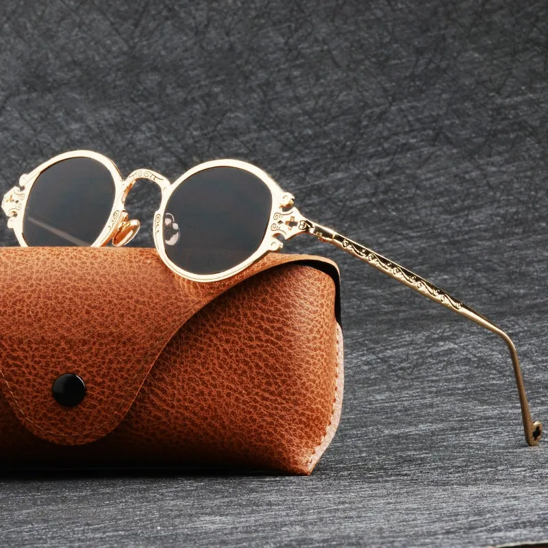 Oval Gothic Sunglasses