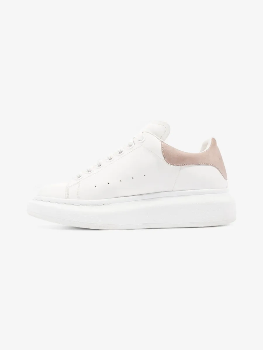Oversized Sneakers White / Light Pink Leather EU 35 UK 2