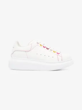 Oversized Sneakers White / Pink Leather EU 36 UK 3