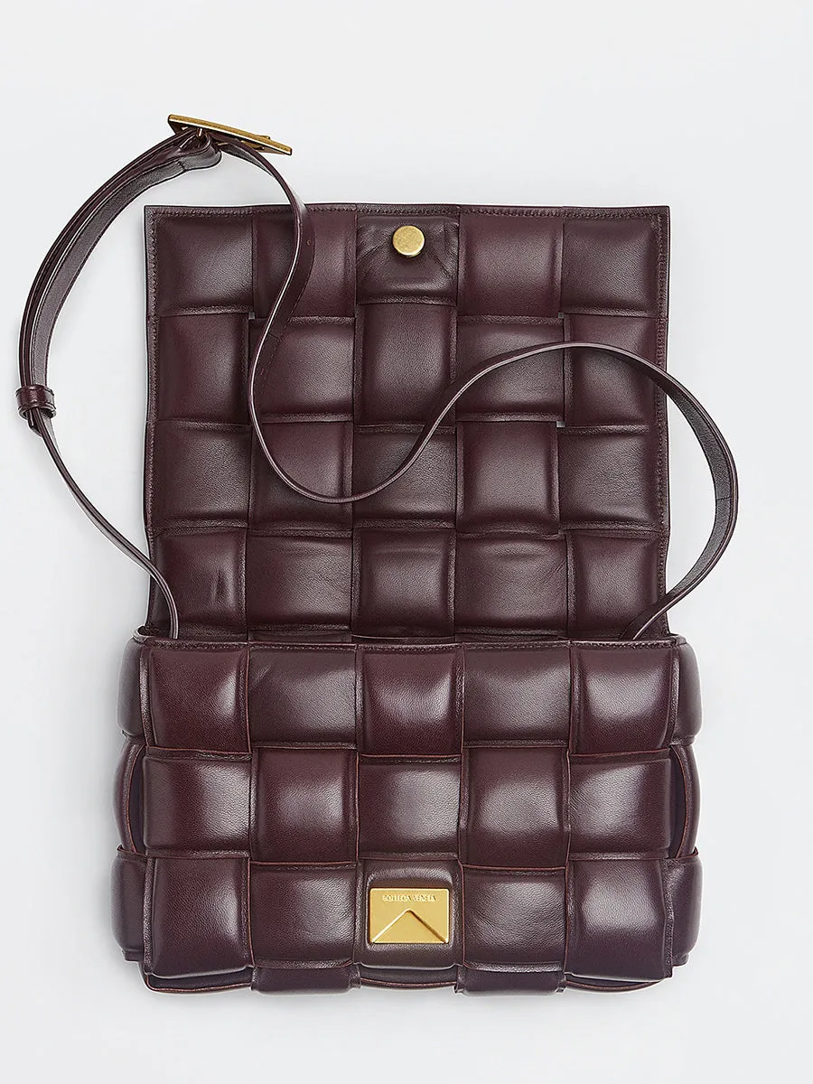 Padded Cassette Bag in Grape