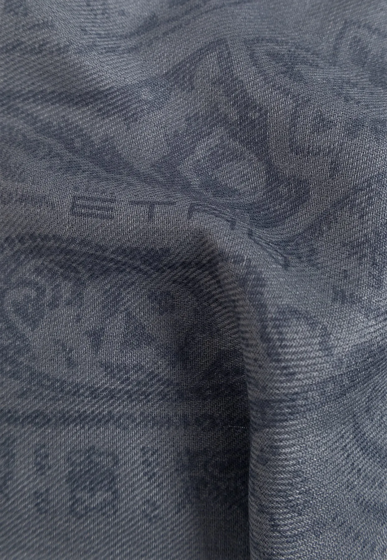 Paisley Print Wool-Blend Scarf
