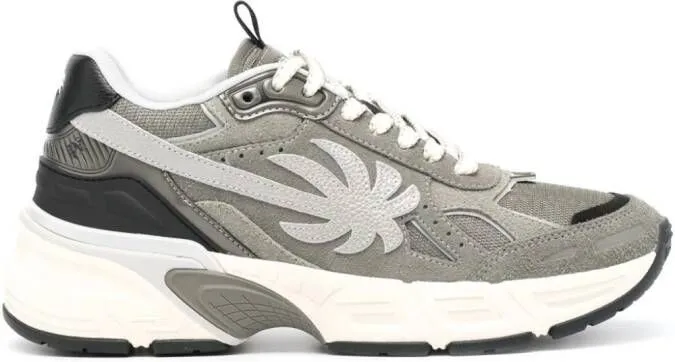 Palm Angels PA 4 suede sneakers Grey