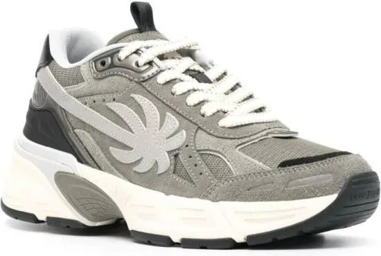Palm Angels PA 4 suede sneakers Grey