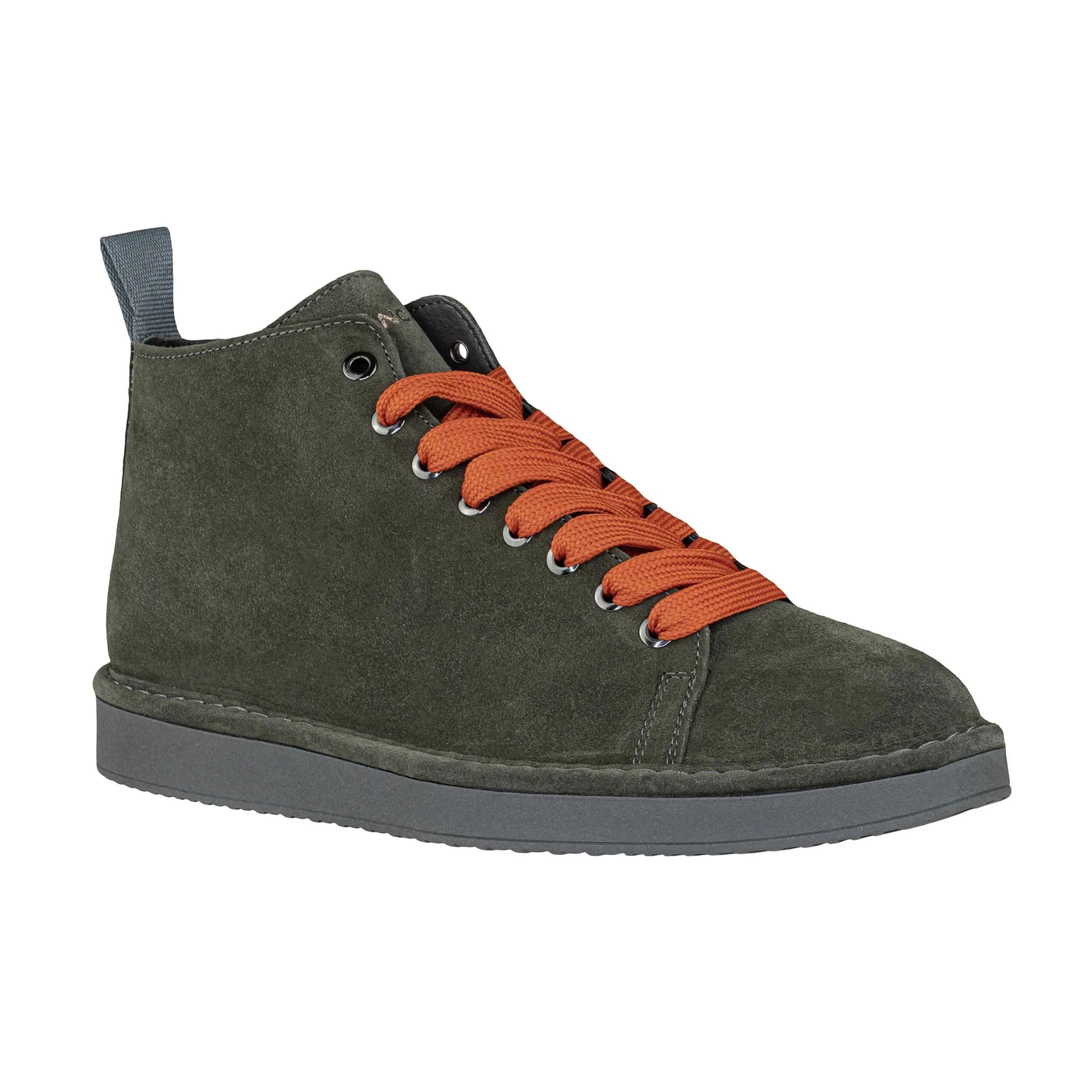 PANCHIC P01 ANKLE BOOT KHAKI-BURNT ORANGE