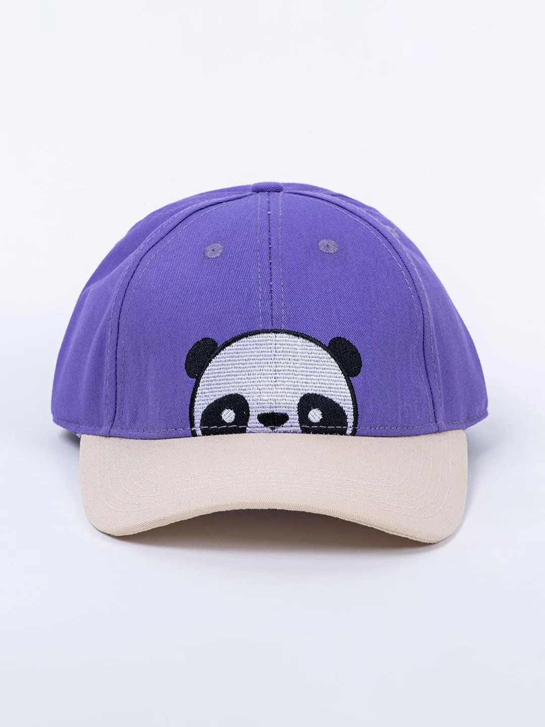 Panda Embroidered Multi Free Size Unisex Baseball Caps