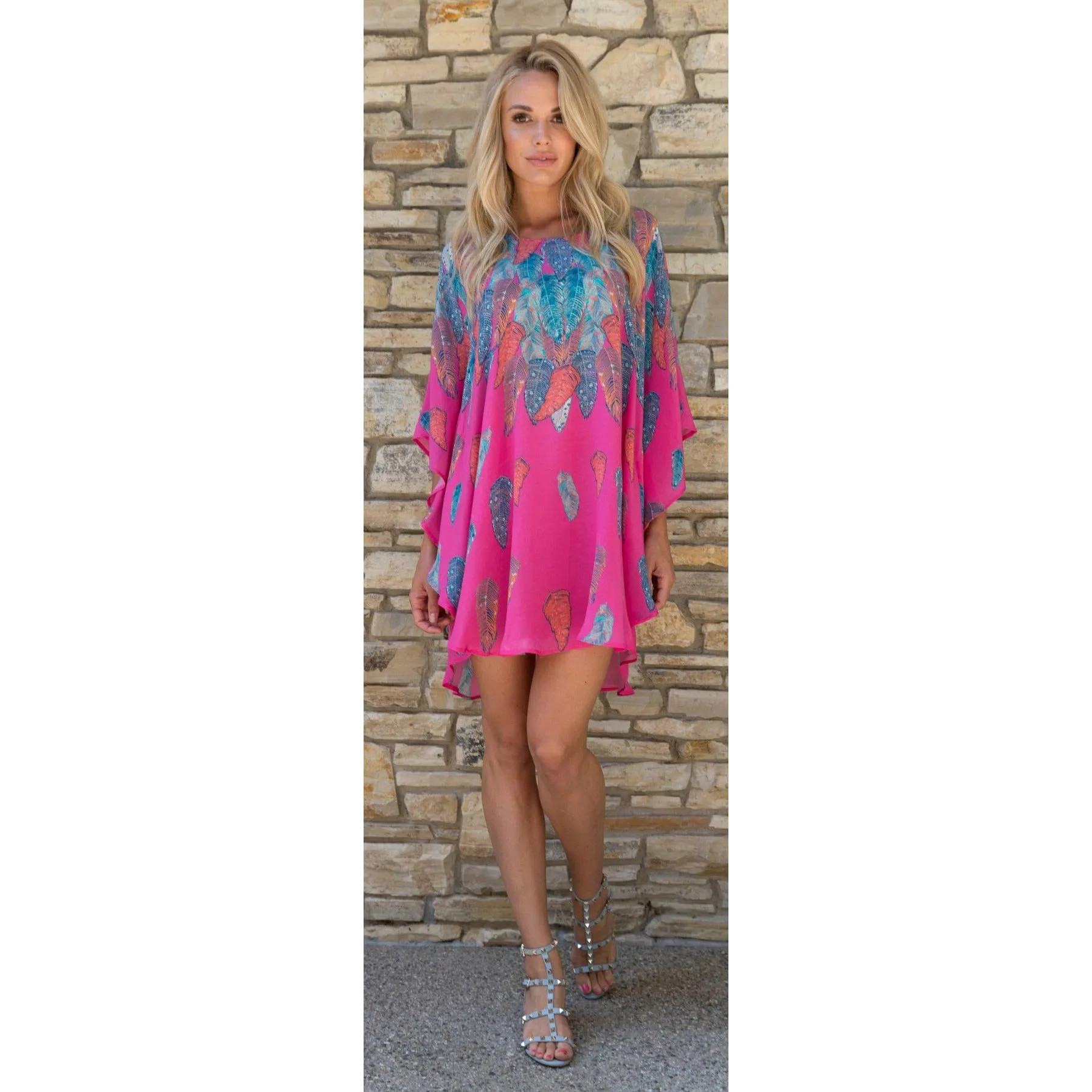 Paris Feathers Dress