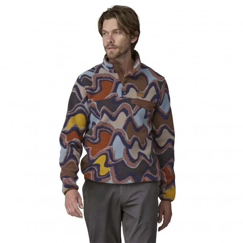 Patagonia Lightweight Synchilla Snap-T Pullover Fleece (Currents: Dulse Mauve)