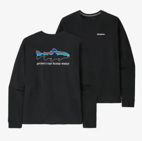Patagonia Long Sleeve Home Water Trout Responsibili-Tee