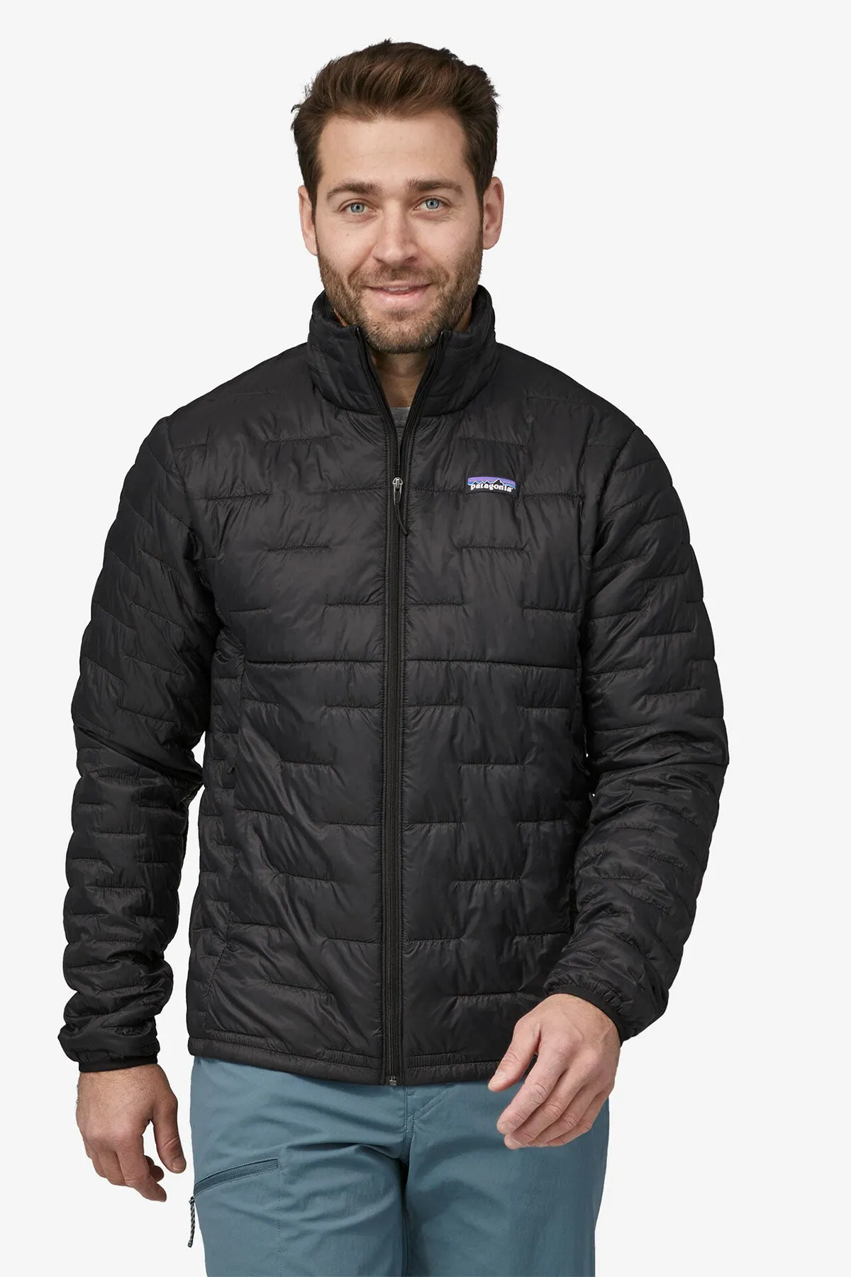 Patagonia Mens Micro Puff Jackets, Black