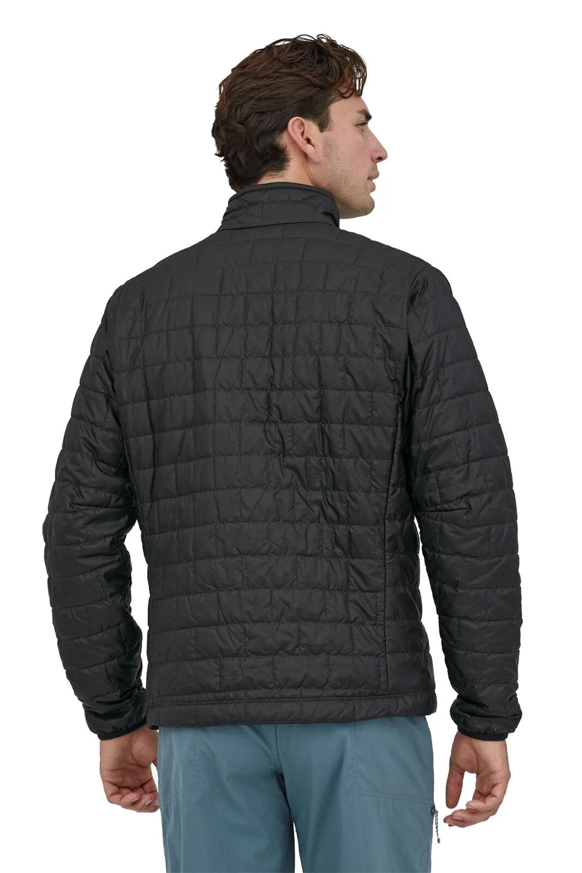 Patagonia Mens Nano Puff Jacket, Black [Lucid Motors]