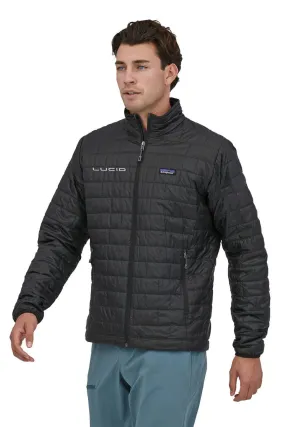 Patagonia Mens Nano Puff Jacket, Black [Lucid Motors]