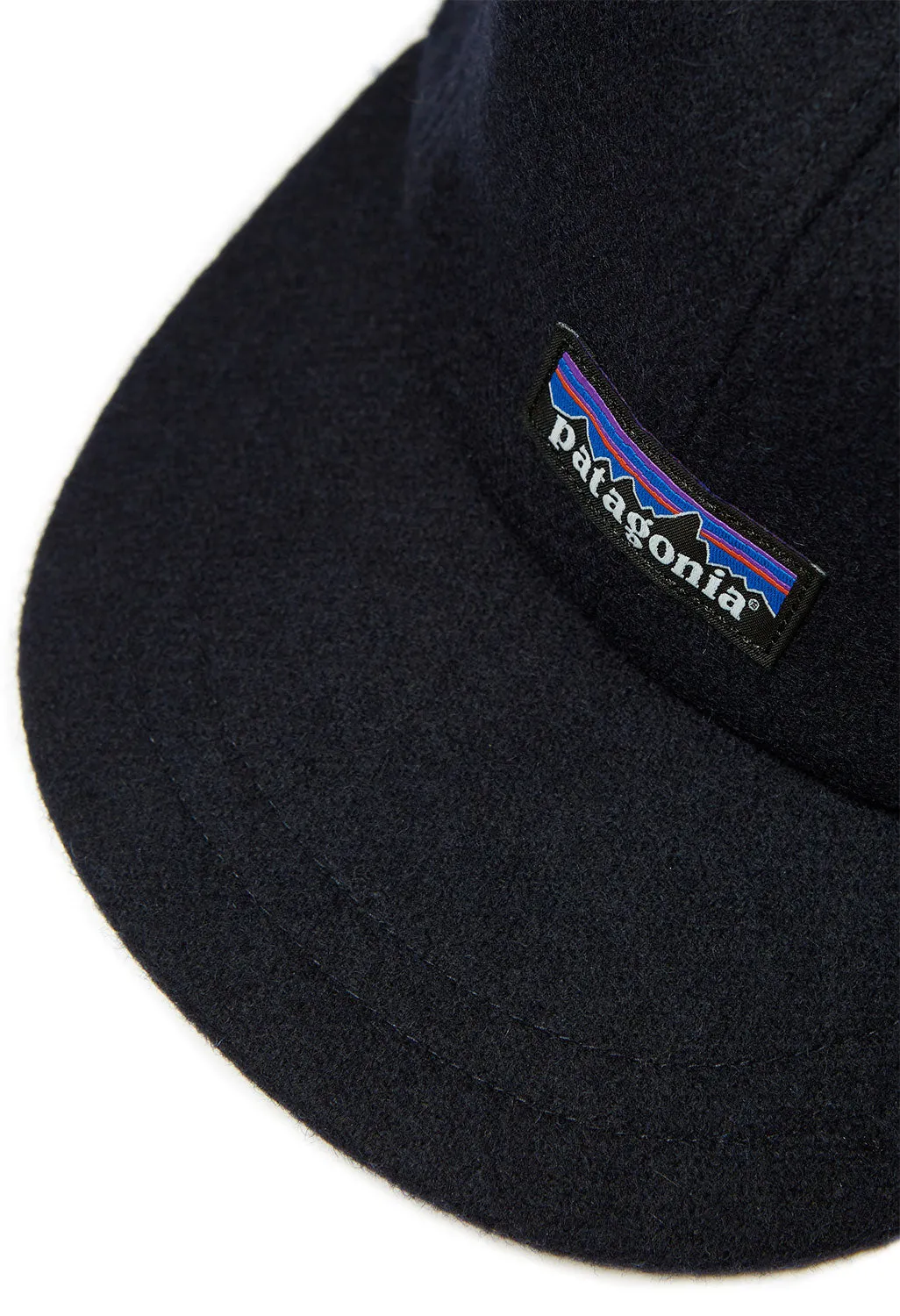 Patagonia Recycled Wool Earflap Cap - Classic Navy