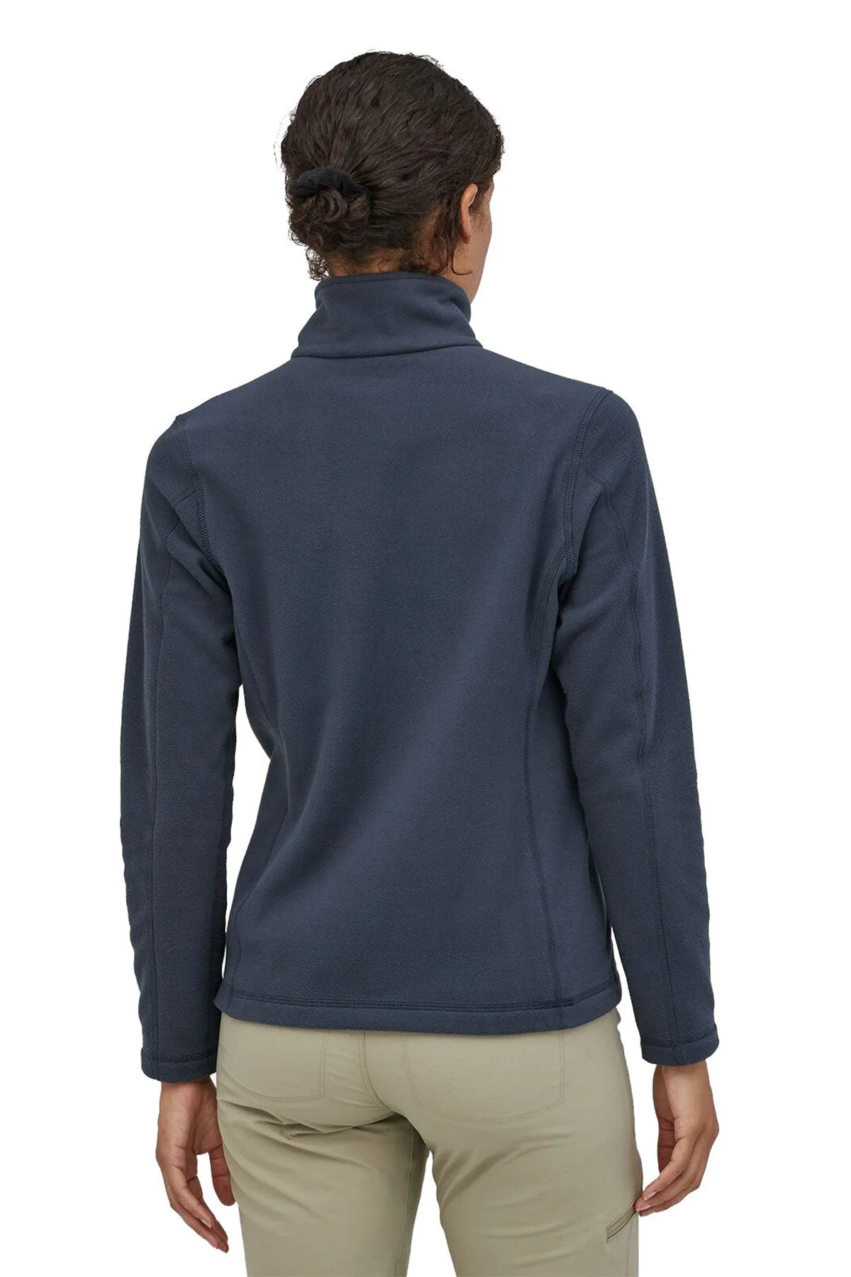 Patagonia Womens Micro D Custom Quarter Zips, New Navy