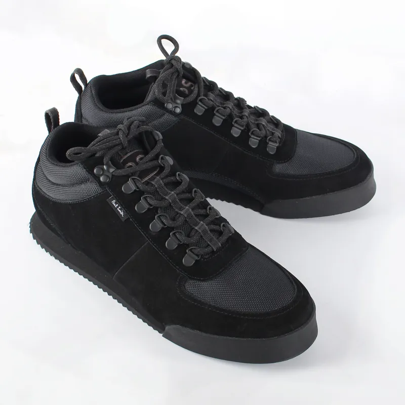 Paul Smith Black Harlan Trainers