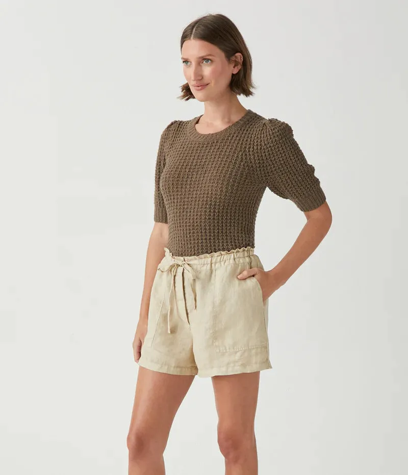 Paulette Linen Short