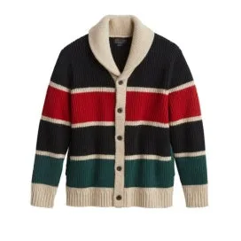 Pendleton Ranger Stripe Lambswool Cardigan