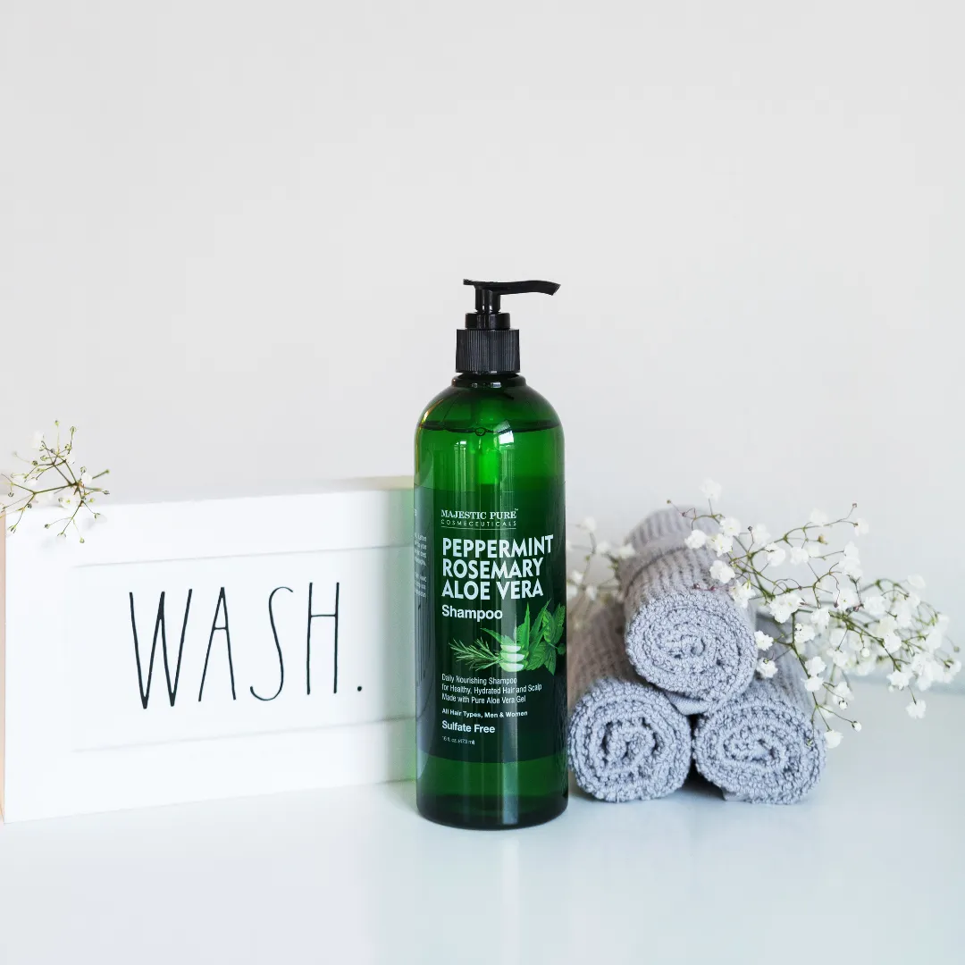 Peppermint Rosemary Aloe Vera Shampoo