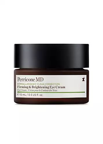 Perricone Hypoallergenic Clean Correction Firming & Brightening Eye Cream 15ml | Kaleidoscope