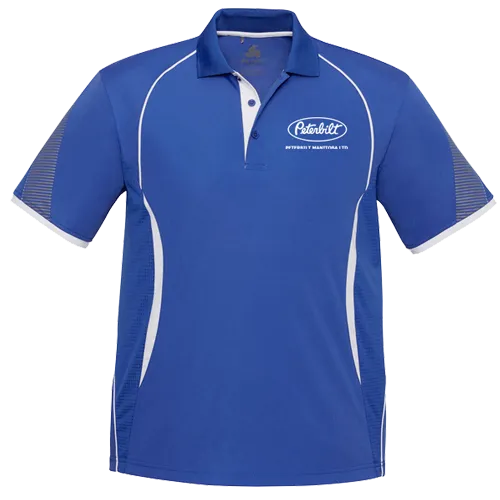 Peterbilt Manitoba Mens Razor Golf Shirt