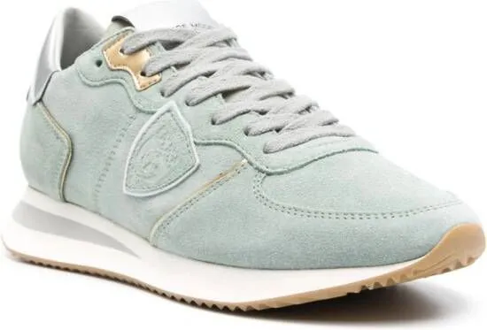 Philippe Model Paris TRPX suede sneakers Green
