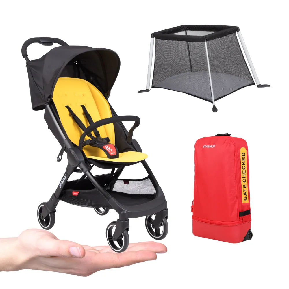 phil&teds phil&teds Wheel n Go Bundle | Go, Traveller & Universal Travel Bag