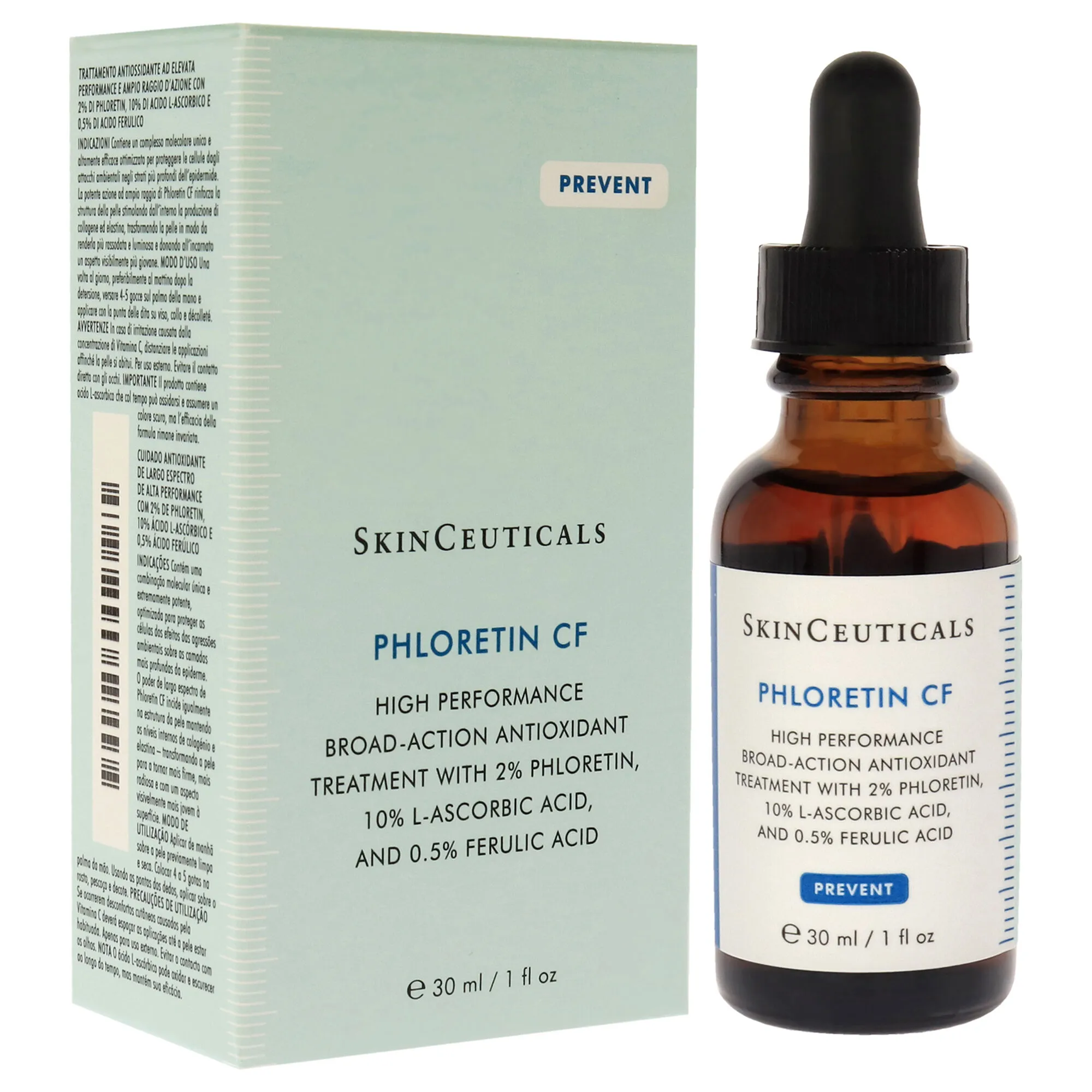 Phloretin CF Serum Antioxidant by SkinCeuticals for Unisex - 1 oz Serum