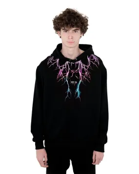 Phobia Archive Felpa fulmine Black/violetblue