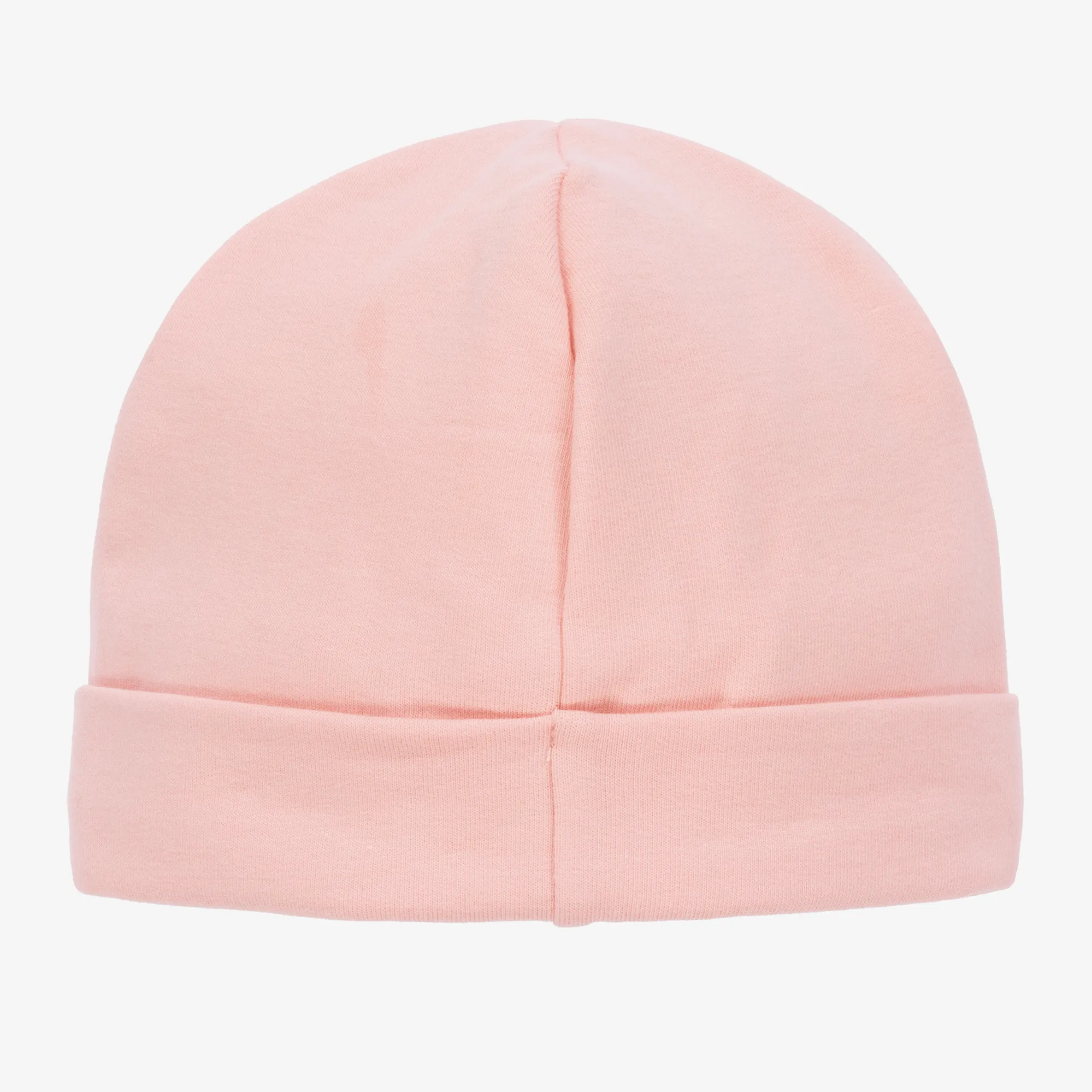 Pink Teddy Bear Baby Layette Hat