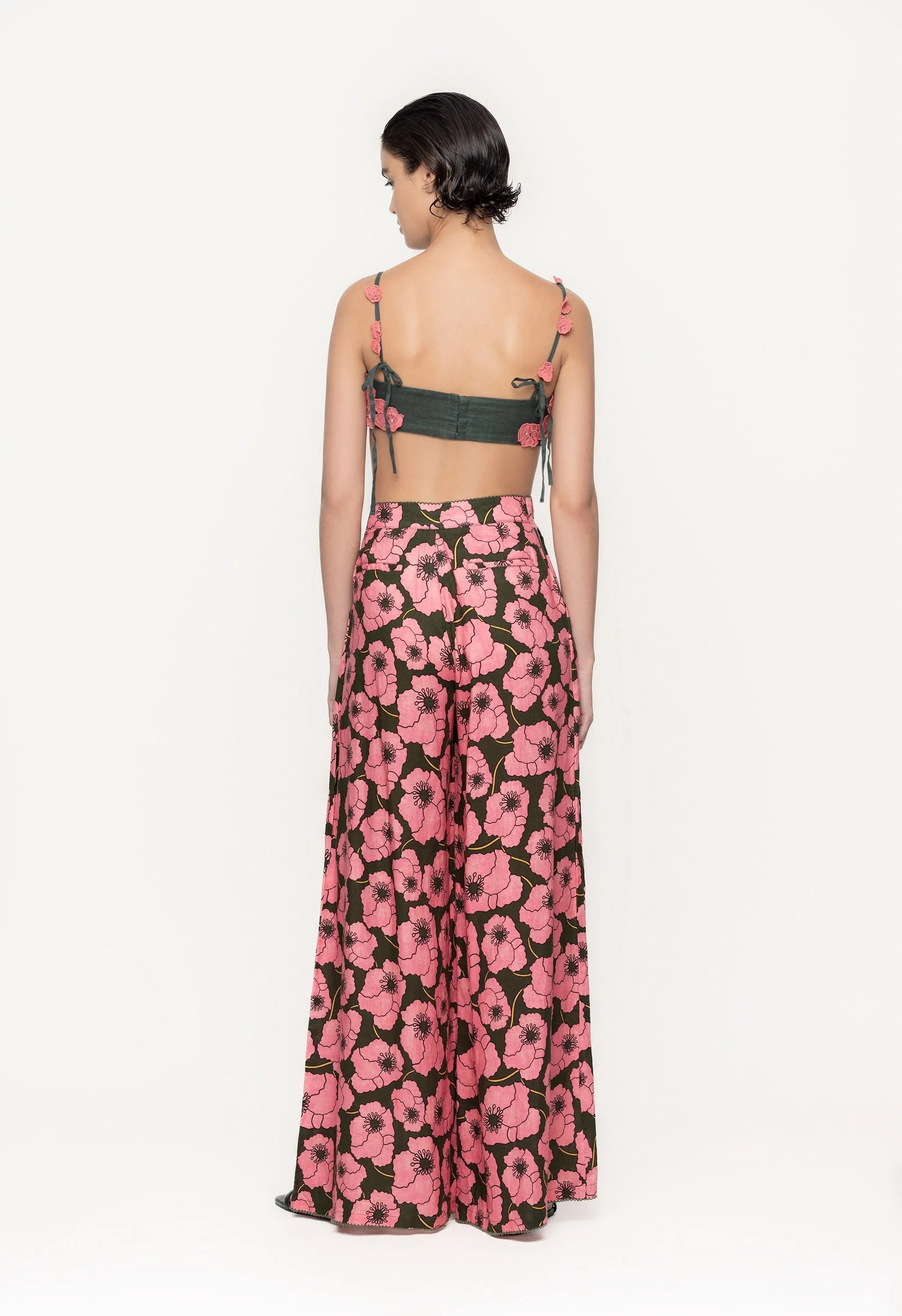 Pinon Botanico Rosa Trousers