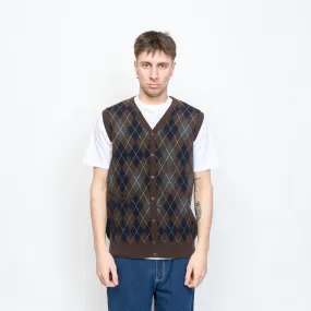Pop Trading Company - Knitted Cardigan Vest (Delicioso)