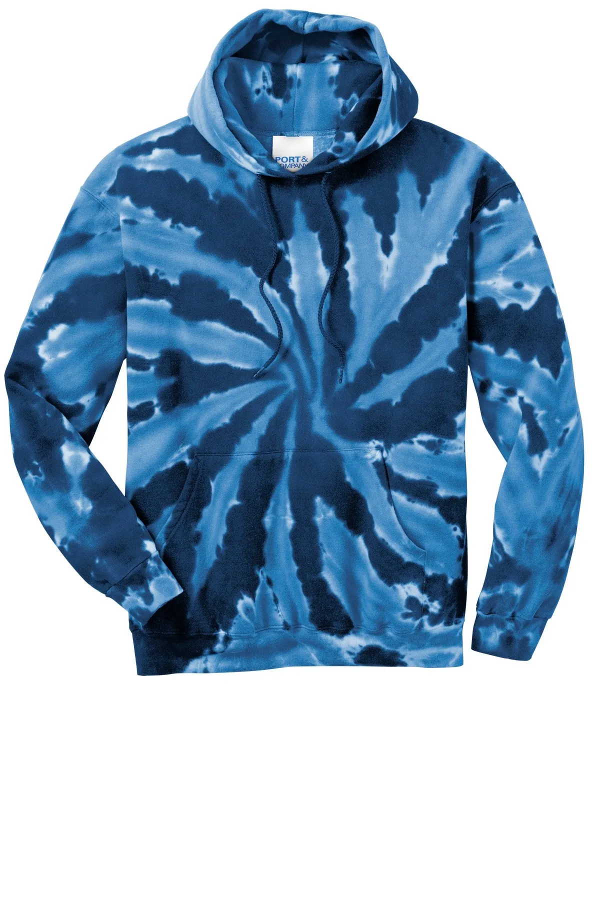 Port & Company - Men's Tie-Dye Pullover Hooded Sweatshirt