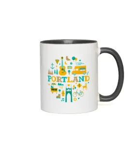 PORTLAND RETRO Accent Mug