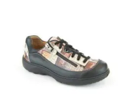 Portofino Womens Pattern Leather Sneakers - License Plates