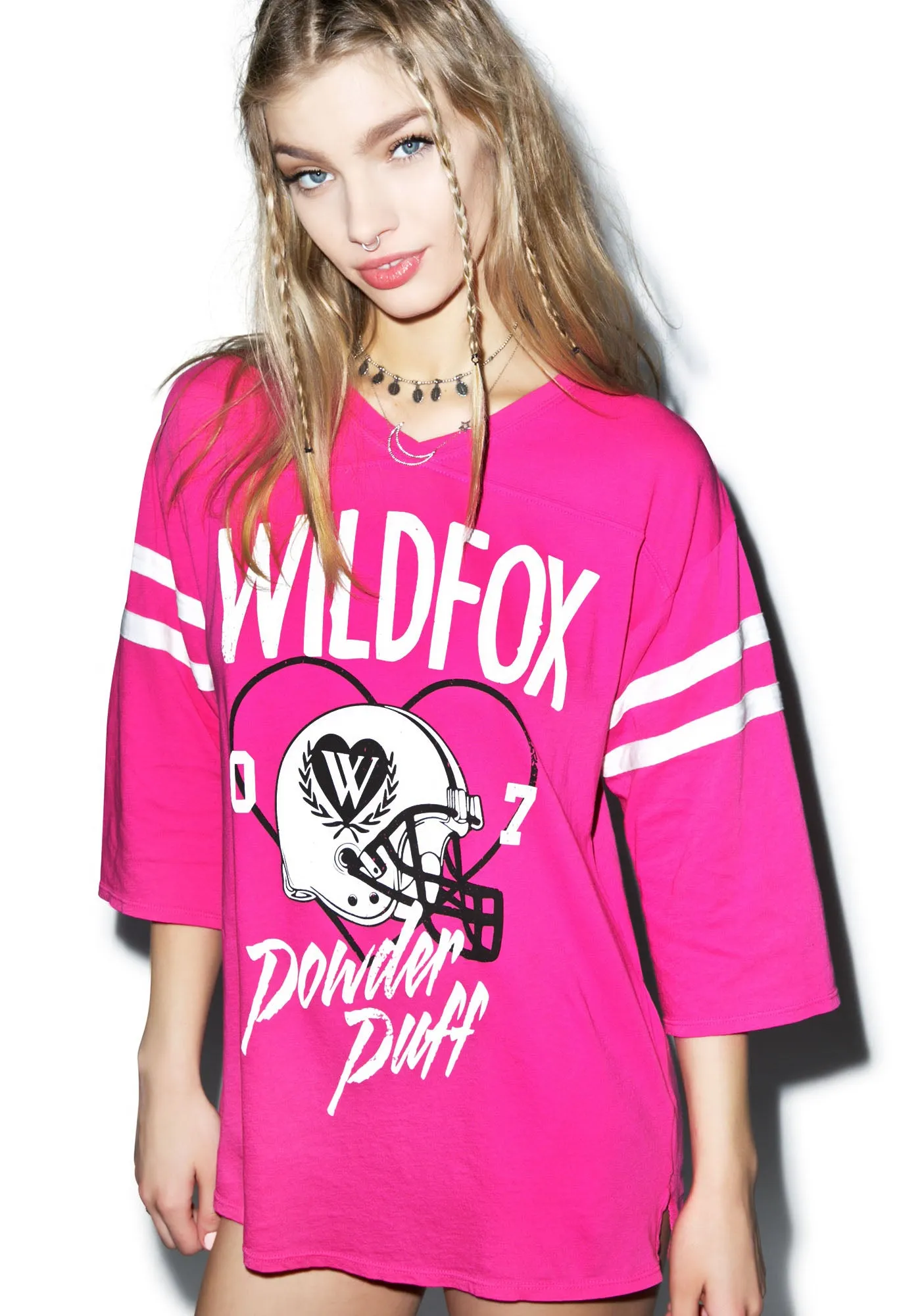 Powder Puff Jersey Tunic-