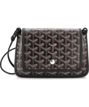 Pre-owned Goyard Plumet Clutch Wallet Coated Canvas