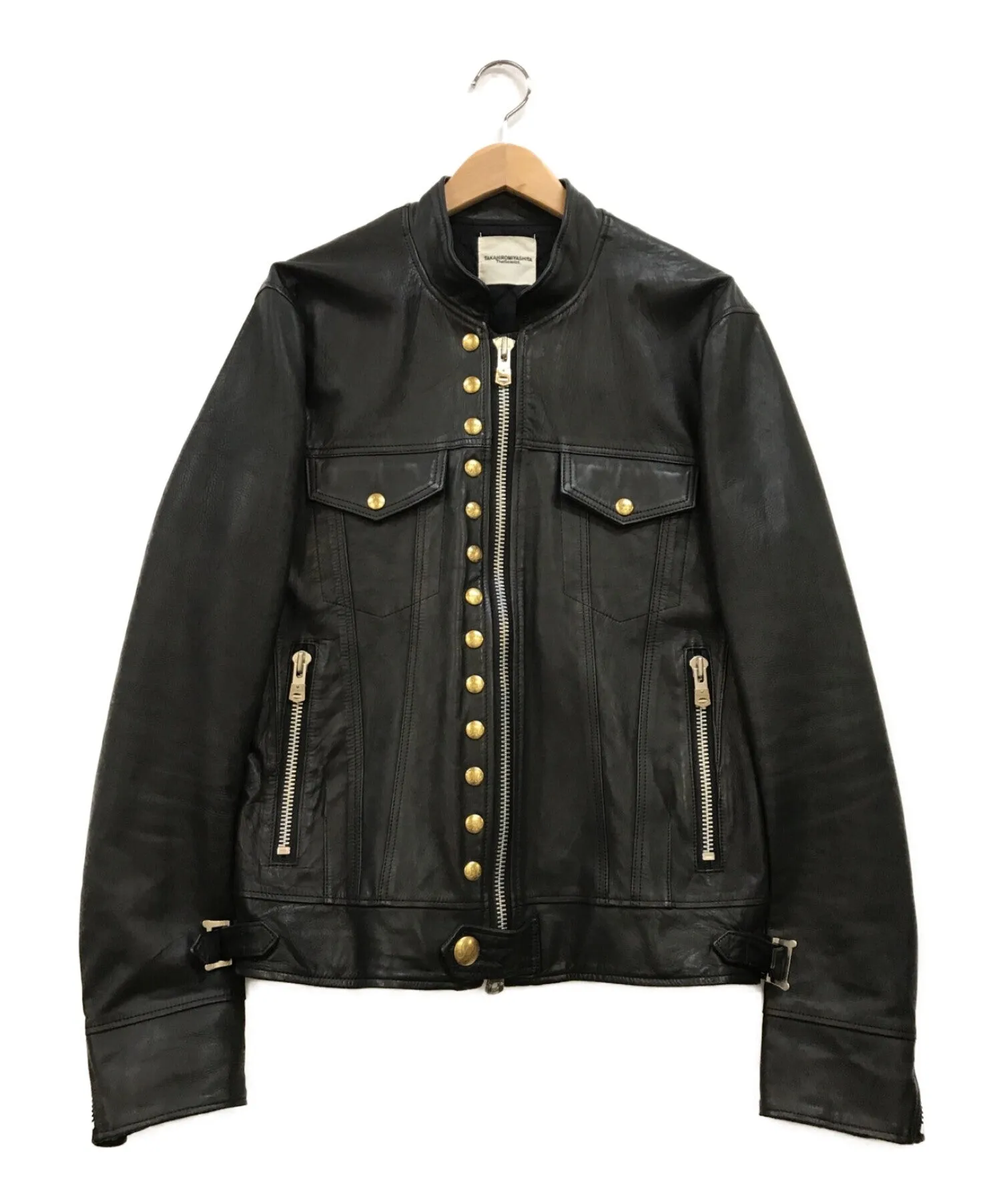 [Pre-owned] TAKAHIROMIYASHITA TheSoloIst. Cowhide Leather Jacket sj.0029AW16