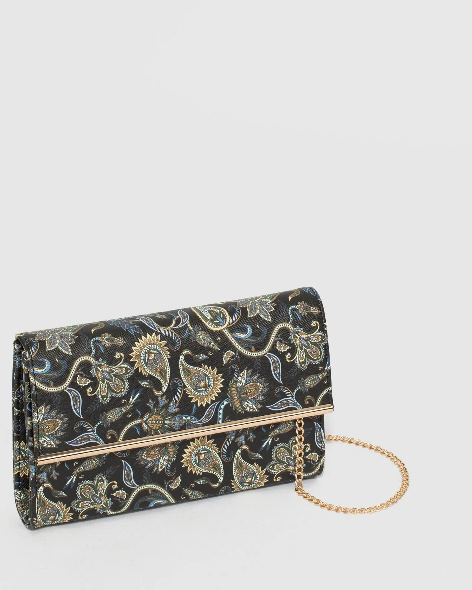 Print Harriet Clutch Bag